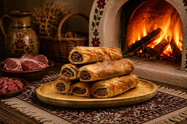 Învârtite cu Carne