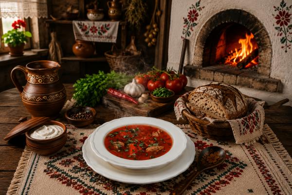 Zuppa con Barbabietola
