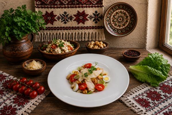 Insalata Caesar con Pollo