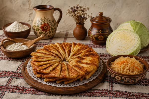 Torte Moldave con Cavolo Cappuccio
